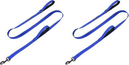 Max and Neo Double Handle Traffic Dog Leash - Reflective, Donates to Dog Rescue (Black, 6 FT)15