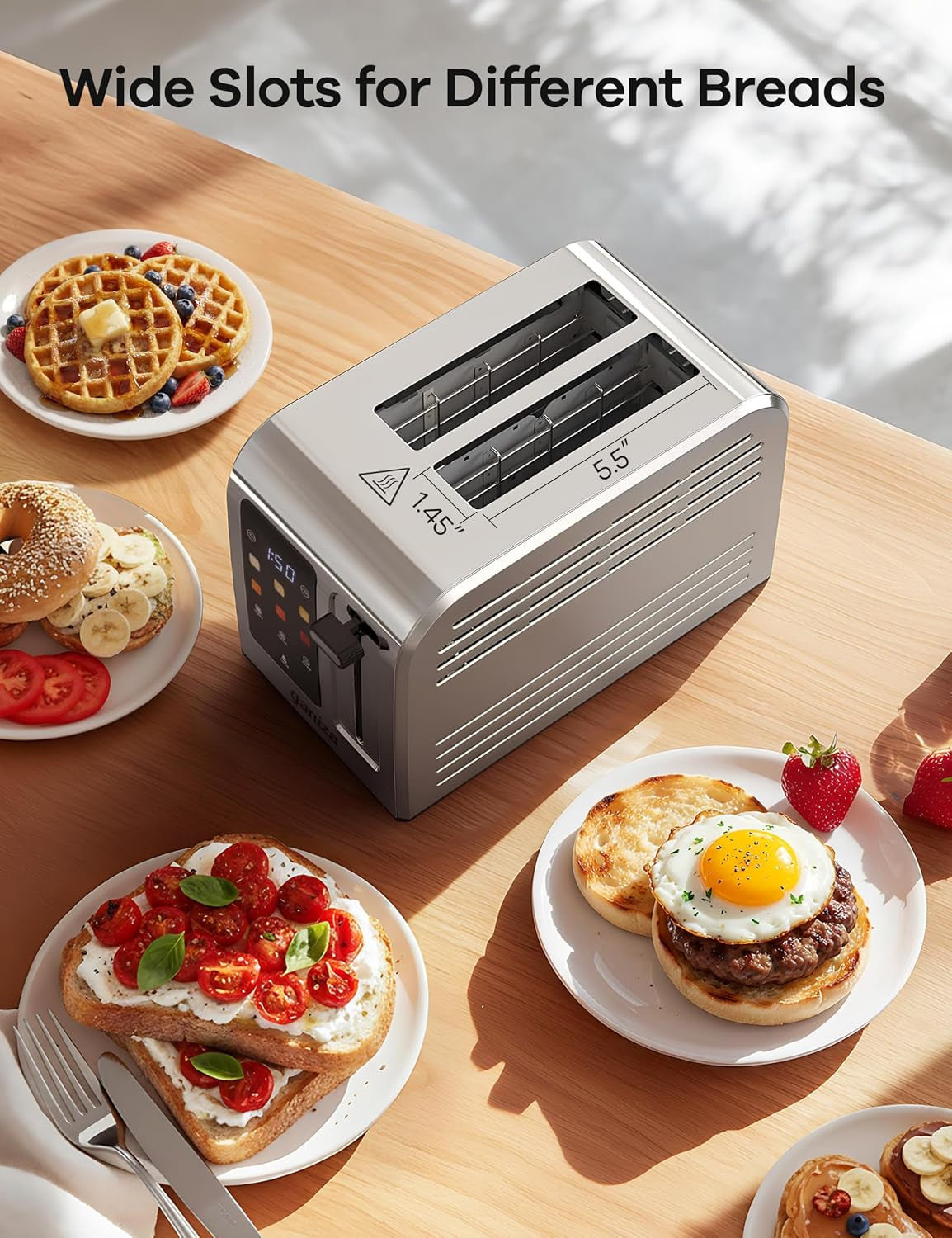 toaster-2-slice-with-touchscreen-smart-toasters-wide-slot-max-925w-full-stainless-steel-digital-countdown-timer-touch-screen-defrost-reheat-cancel-10s-fine-tune-removable-crumb-tray