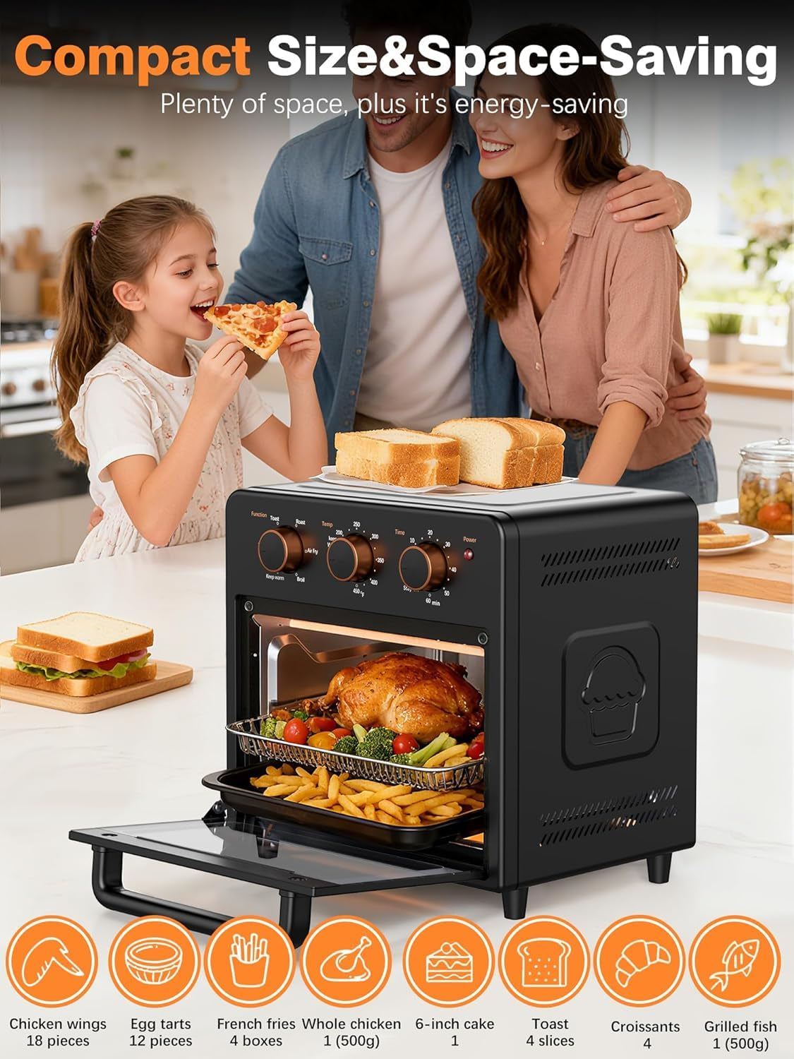 air-fryer-toaster-oven-with-steam-infusion-12-qt-compact-countertop-oven-6-in-1-stainless-steel-combo-bakes-broils-grills-warms-fast-preheat-60-minute-timer-small-kitchen-friendly