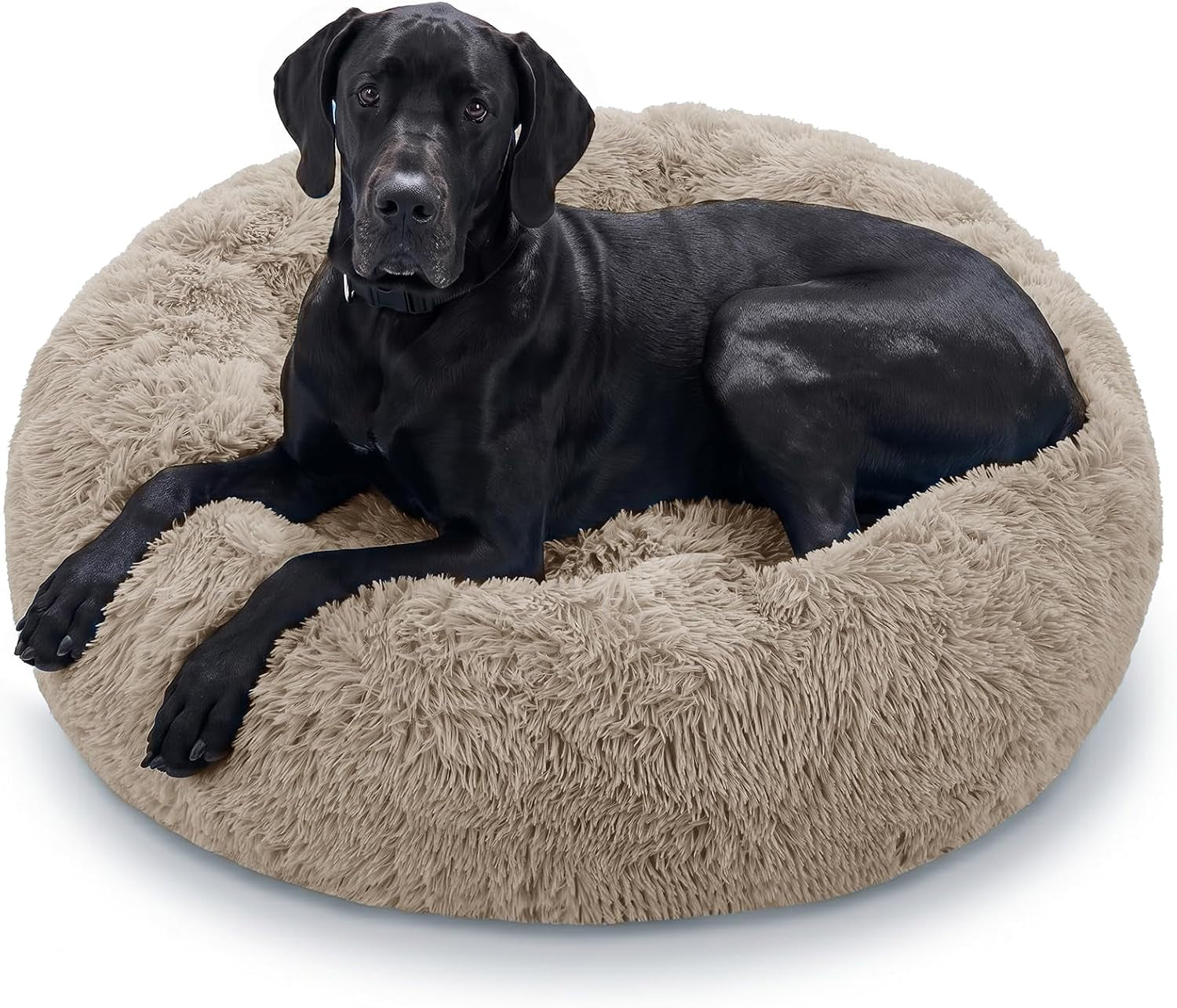 jollyvogue-small-dog-bed-calming-soft-anti-anxiety-donut-cat-bed-washable-round-fluffy-cushion-for-small-and-medium-pets-20