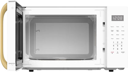FRIGIDAIRE 1.05 Cu. Ft. Retro Microwave, Whitegold8