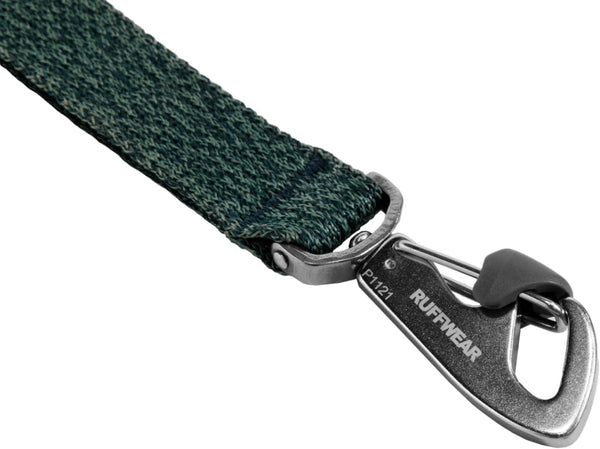 Ruffwear, Front Range Flex Dog Leash, 5 Ft Engineered Knit with Soft Hand-Feel, Lightweight Strong Leash with Lockable Clip, Traffic Loop, Accessory Loop for Outdoor Walking, Deep Teal6