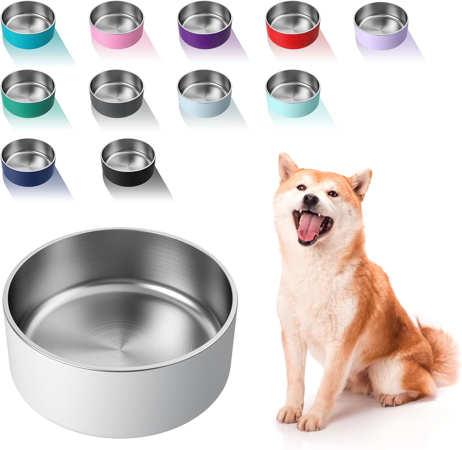 wenbokmin-dog-bowl-stainless-steel-food-and-water-bowl-40oz-blue-non-slip-quiet-bottom-easy-to-clean-dishwasher-safe