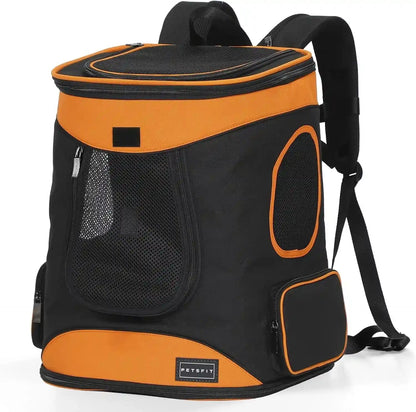 Petsfit Pet Backpack Carrier with Upgrade Waist Cushion Design to Better Fit the Waist, Suitable for Small and Medium Dogs Cats, and Rabbits up to 18 Pounds14