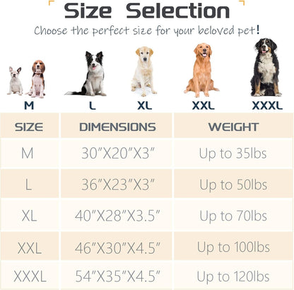 Dog Beds for Medium,Large Dogs Breeds,Sofa Dog Bed with Pillow for Crate Kennel, Super Soft Pet Bed for Support Bolster, Comfortable Pet Couch Bed & Non-Slip Bottom5