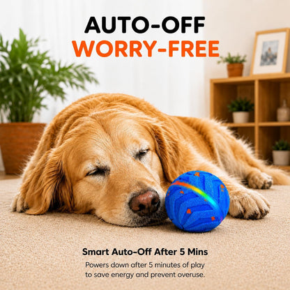 Smart Dog Ball - High-Elasticity E-TPU Interactive Toy, Automatic Rolling Ball with 2 Modes & LED Glow, 350Mah Long Battery Life, Motion Activated & USB-C Rechargeable for Dogs2