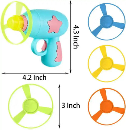 15 Pieces Cat Fetch Toy with Colorful Flying Propellers Set, Cat Playing Tracking Interactive Toys for Kitten Chasing Training Hunting2