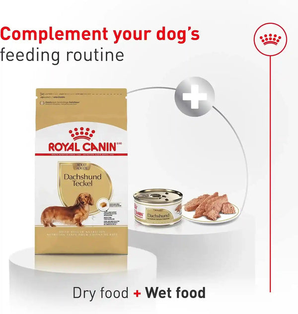 ROYAL CANIN Breed Health Nutrition Dachshund Adult Dry Dog Food, 10 Lb Bag. | Specialized Kibble Shape, Supports Joint and Bone Health, Promotes Healthy Weight, Complete and Balanced Nutrition7