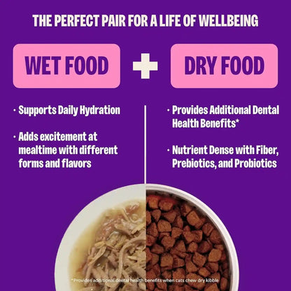 Wellness CORE Signature Selects Flaked Adult Canned Wet Cat Food, Natural, Protein Rich, Grain Free, Skipjack Tuna and Wild Salmon Entrée Recipe, 2.8 Oz, Pack of 12 Cans8