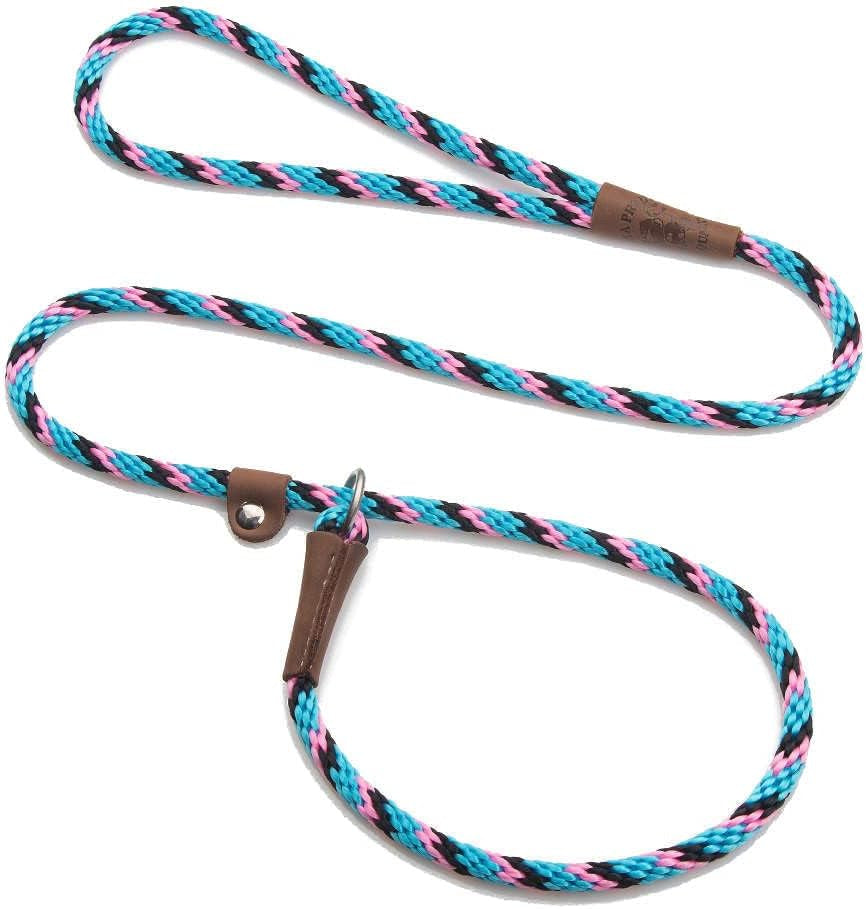 mendota-pet-slip-leash-dog-lead-and-collar-combo-made-in-the-usa-mocha-3-8-in-x-6-ft-for-small-medium-breeds
