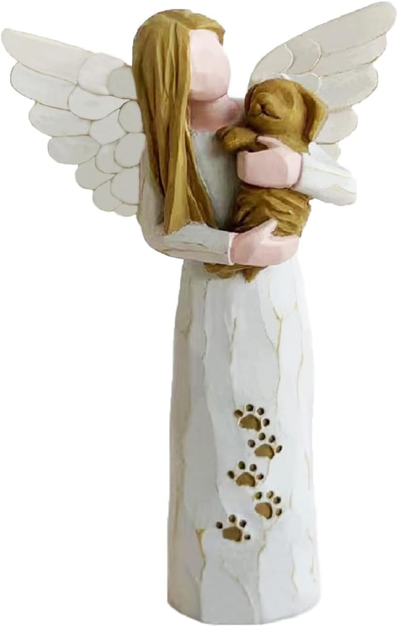 dog-memorial-gifts-for-loss-of-dog-pet-memorial-gifts-resin-angel-statues-sculpting-angels-pet-sympathy-giftswhite