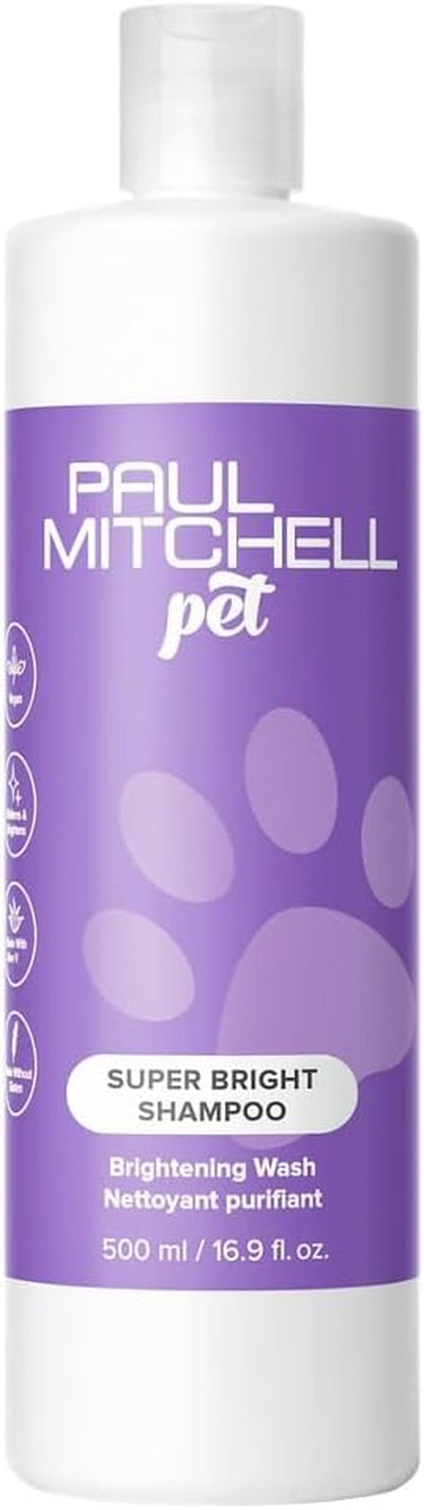 Paul Mitchell Pet Super Bright Shampoo, Brightening Wash, Whitening Dog Shampoo, 16.9 Fl. Oz1