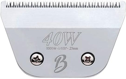 Detachable a Series Wide 30 Blades for Dog Grooming Cuts Length 1/50" - 0.5Mm Japanese Carbonized Steel Wide Grooming Blades Compatible A5 Series Wide Clippers for Dogs(30W)14