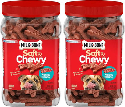 Milk-Bone Soft & Chewy Mini'S Dog Training Treats, 18 Oz Canister | Made with Real Chicken Breast, Small Dog Treats for Training and Rewarding, 18% Protein, Fortified with Vitamins and Minerals20