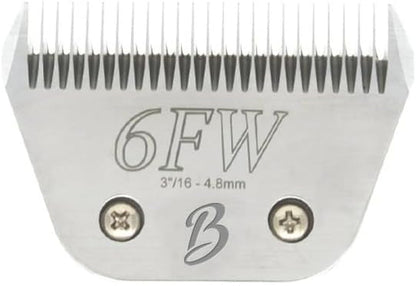 Detachable a Series Wide 30 Blades for Dog Grooming Cuts Length 1/50" - 0.5Mm Japanese Carbonized Steel Wide Grooming Blades Compatible A5 Series Wide Clippers for Dogs(30W)15