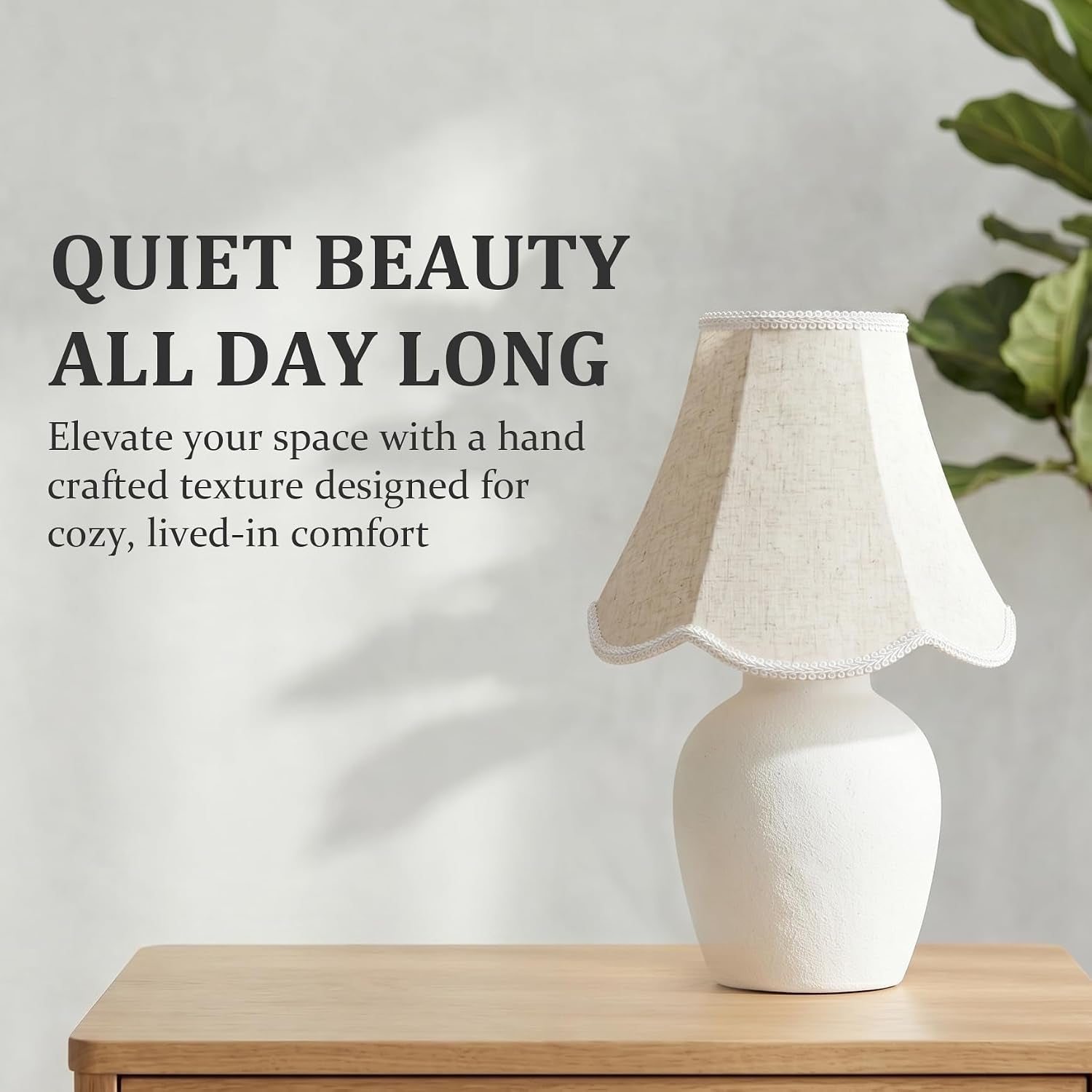 beige-scalloped-lamp-shades-set-of-2-6-7-x-13-x-10-bell-linen-lampshades-with-petal-edge-braid-medium-spider-fitter-replacement-for-table-lamps-living-room-bedroom-easy-assembly-required