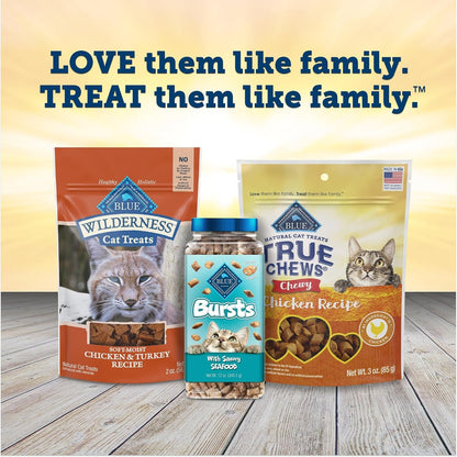 Blue Buffalo True Chews Chicken Cat Treats, 3 Oz | Real Chicken First, Bite-Sized Chewy Texture, No Chicken By-Product, Corn, Wheat, or Soy9