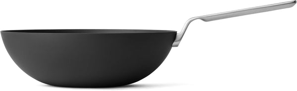 Carbon Steel Wok, Pre-Seasoned Nonstick, 21.5" Flat Bottom, Black | Pre-Seasoned Carbon Steel, Flat Bottom for Even Heat, Rust-Resistant, High-Rounded Walls, Stovetop and Open Flame6