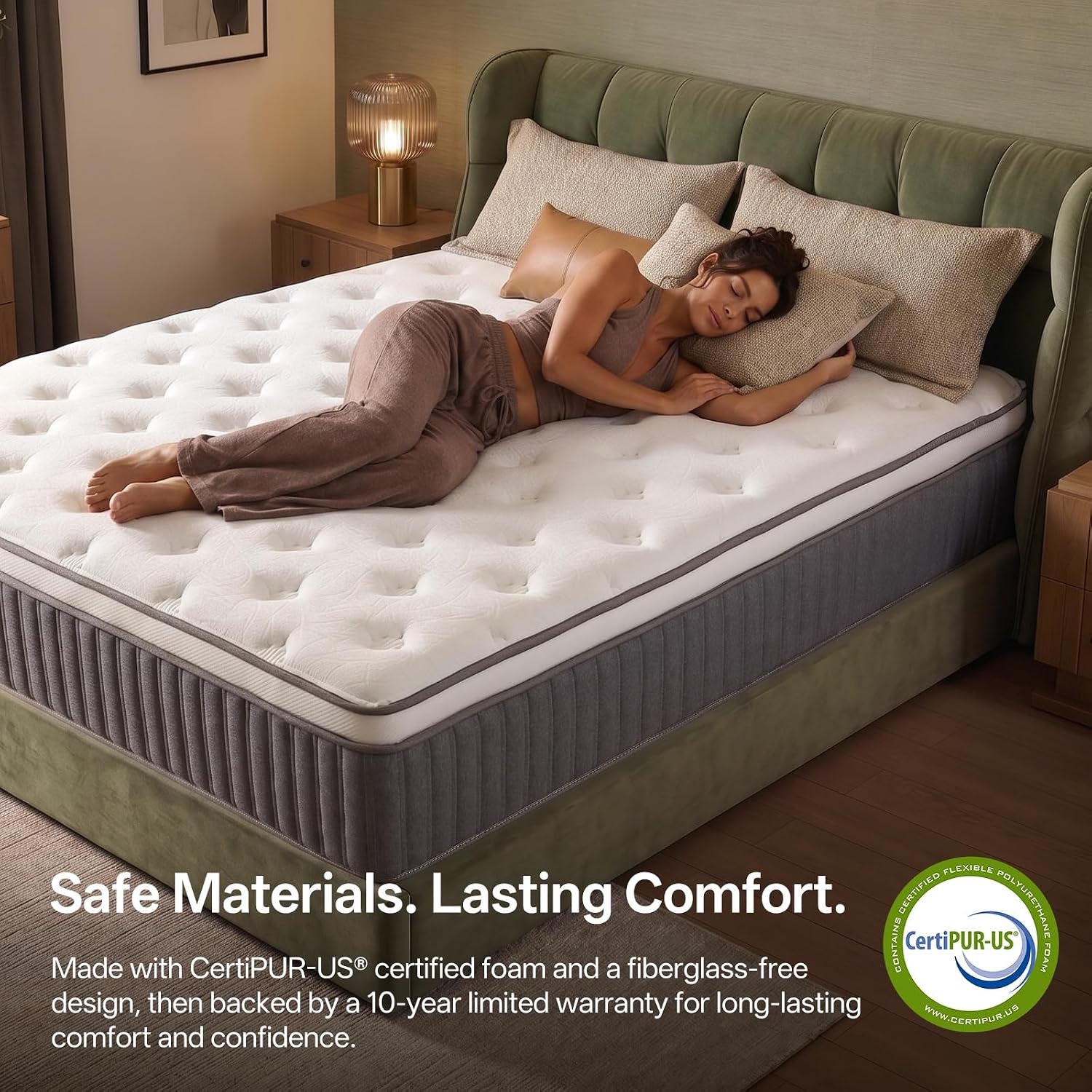 12-inch-queen-mattress-in-a-box-hybrid-queen-mattress-with-gel-memory-foam-pocket-springs-medium-firm-feel-fiberglass-free-pressure-relief-edge-support-queen-u-s-standard-12-12-inches