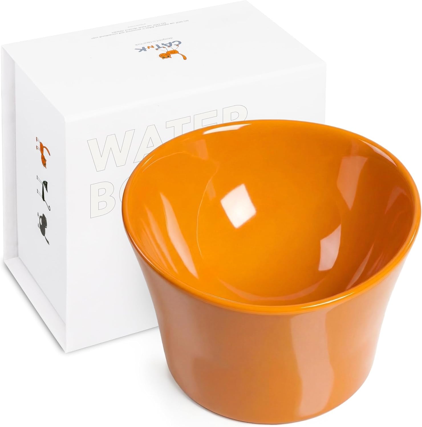 elevated-cat-bowls-for-water-whisker-neck-fatigue-shallow-cat-dishes-raised-bowl-for-indoor-cats-vet-recommended-height-modern-pedestal-design-non-slip-dishwasher-safe-8-oz-powder-blue