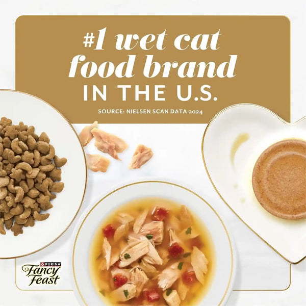Fancy Feast Gems Pate Cat Food Mousse and a Halo of Savory Gravy Wet Cat Food Variety Pack - (Pack of 12) 4 Oz. Boxes8