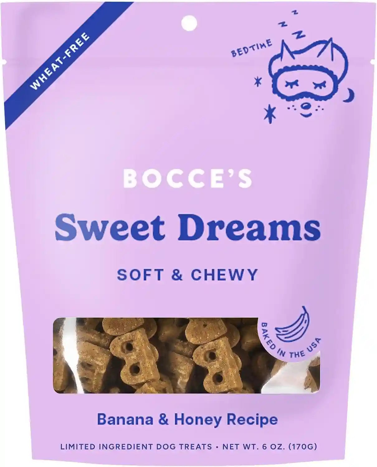 bocces-bakery-sweet-dreams-soft-chewy-dog-treats-banana-honey-6-oz
