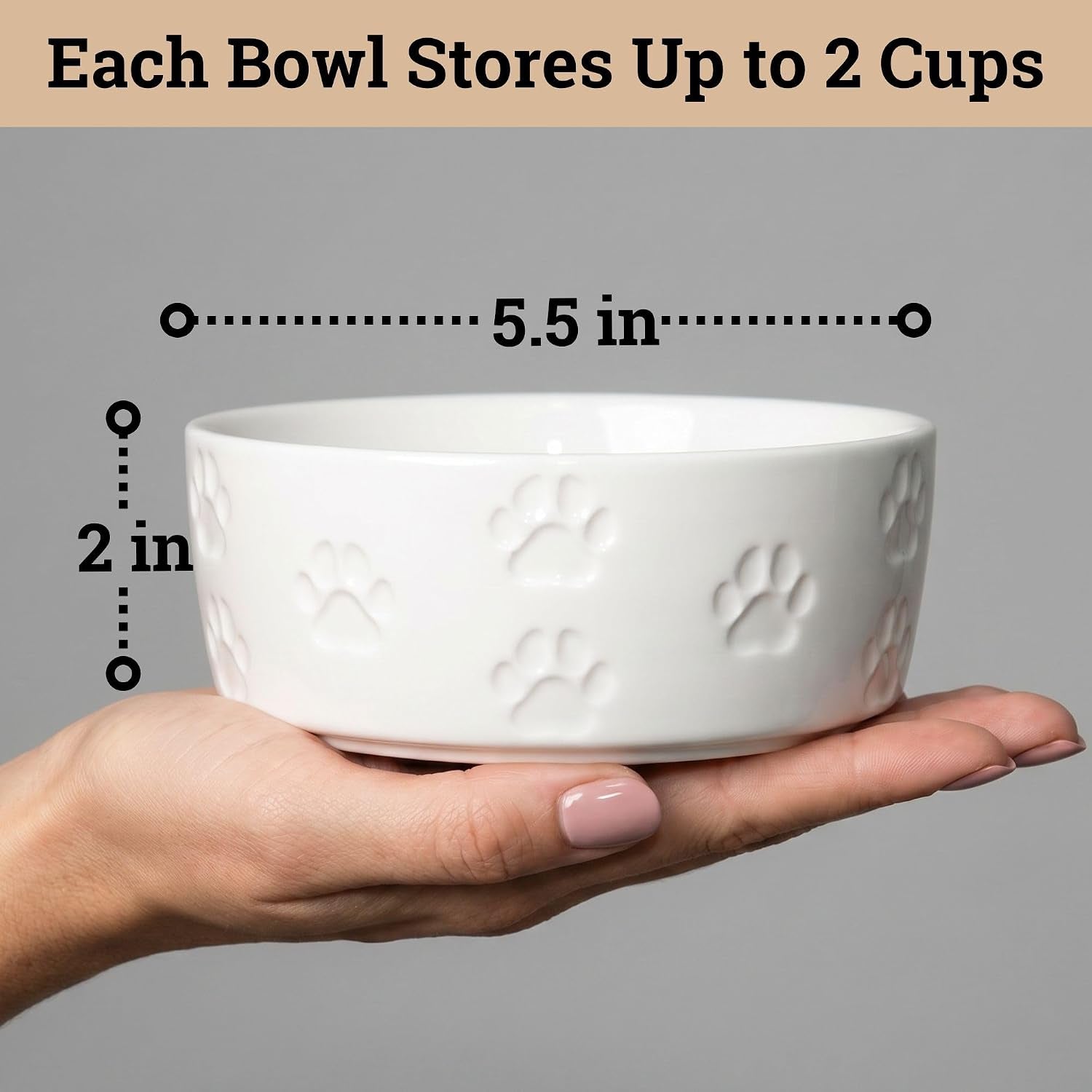 ceramic-dog-bowl-set-of-2-with-anti-skid-base-5-5w-x-2h-2-cup-capacity-thick-ceramic-dishwasher-safe-anti-skid-rubber-base-2-cups-per-bowl-ceramic-food-and-water-bowls-set-of-2-for-small-dogs