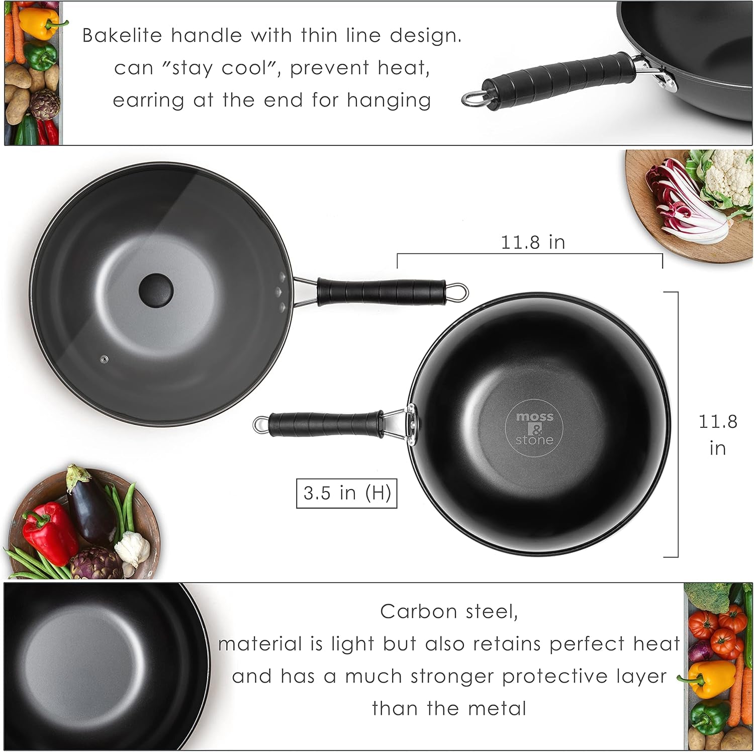 5-pcs-carbon-wok-set-carbon-steel-wok-pan-12-inch-woks-and-stir-fry-pans-chinese-wok-for-electric-induction-gas-stove-with-glass-lid-wok-spatula-chopping-board-paring-knife
