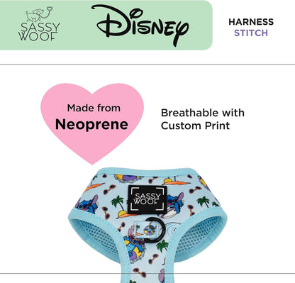 Sassy Woof Dog Adjustable Harness - Disney Stitch - X-Small4