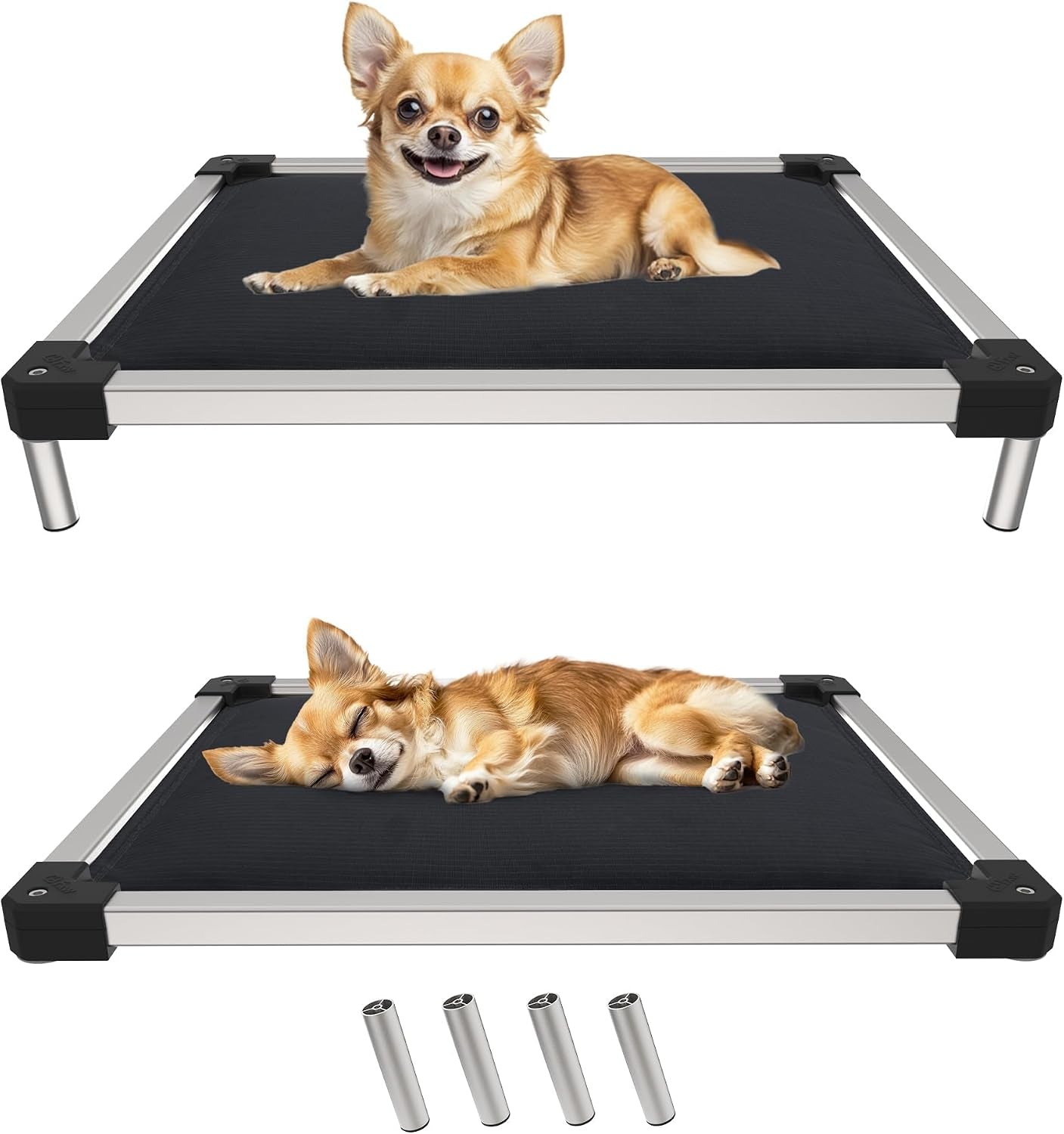 fxw-titannest-padded-chew-proof-elevated-dog-bed-for-large-dogs-easy-to-clean-pre-assembly-raised-cot-indoor-outdoor-camping-47-x-29-x-7-3in