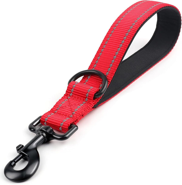 Joytale Short Dog Leash for Close Control & Training, 18", Black | Padded Comfort Handle, Reinforced Nylon Webbing, Secure Metal Clip, for Busy Streets & Heel Training21
