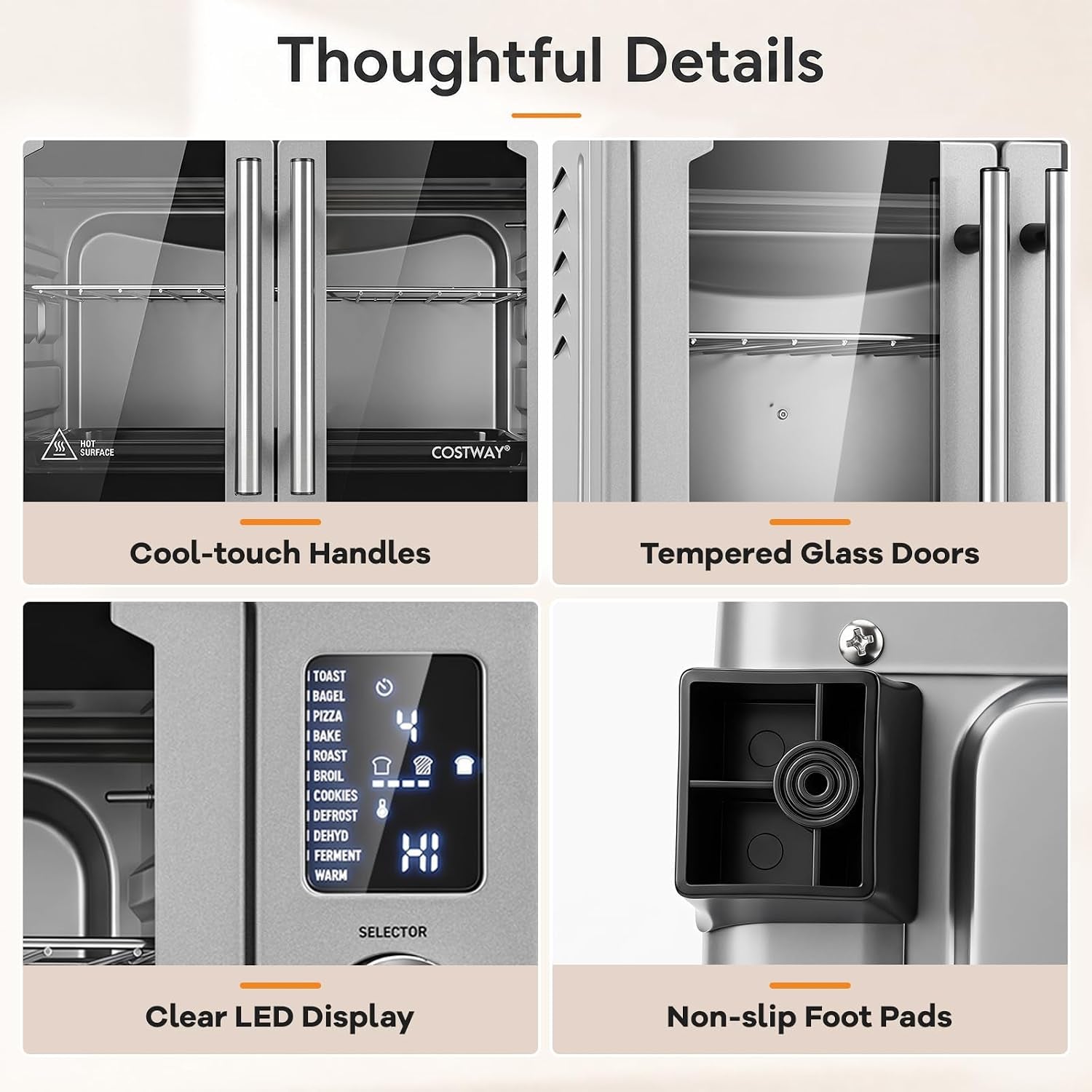 26-4-qt-french-door-toaster-oven-with-11-presets-1500w-convection-oven-countertop-led-display-24h-timer-4-dishwasher-safe-accessories-stainless-steel-finish