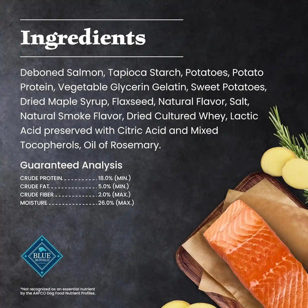 Blue Buffalo Wilderness Trail Treats Salmon Crunchy Dog Biscuits, Grain-Free & High-Protein, Bite-Sized Training Treats Made with Real Salmon & Natural Ingredients, 24-Oz Bag7
