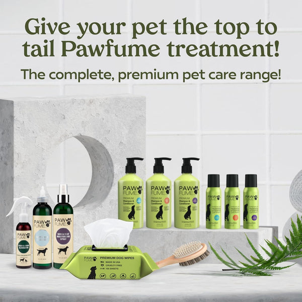Pawfume Dog Wipes 100 Count, Pet Wipes – Hypoallergenic & Gentle Dog Wipes for Eyes, Face, Butt, and Paws – Cleaning & Deodorizing, Grooming Tear Stain Wipes for Puppy, Adult Dogs & Cats8