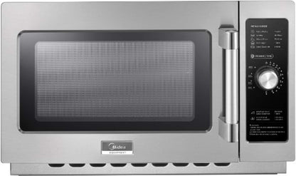 Equipment 1034N0A Countertop Commercial Microwave Oven with Dial, 1000W, Stainless Steel, 1.2 Cuft1