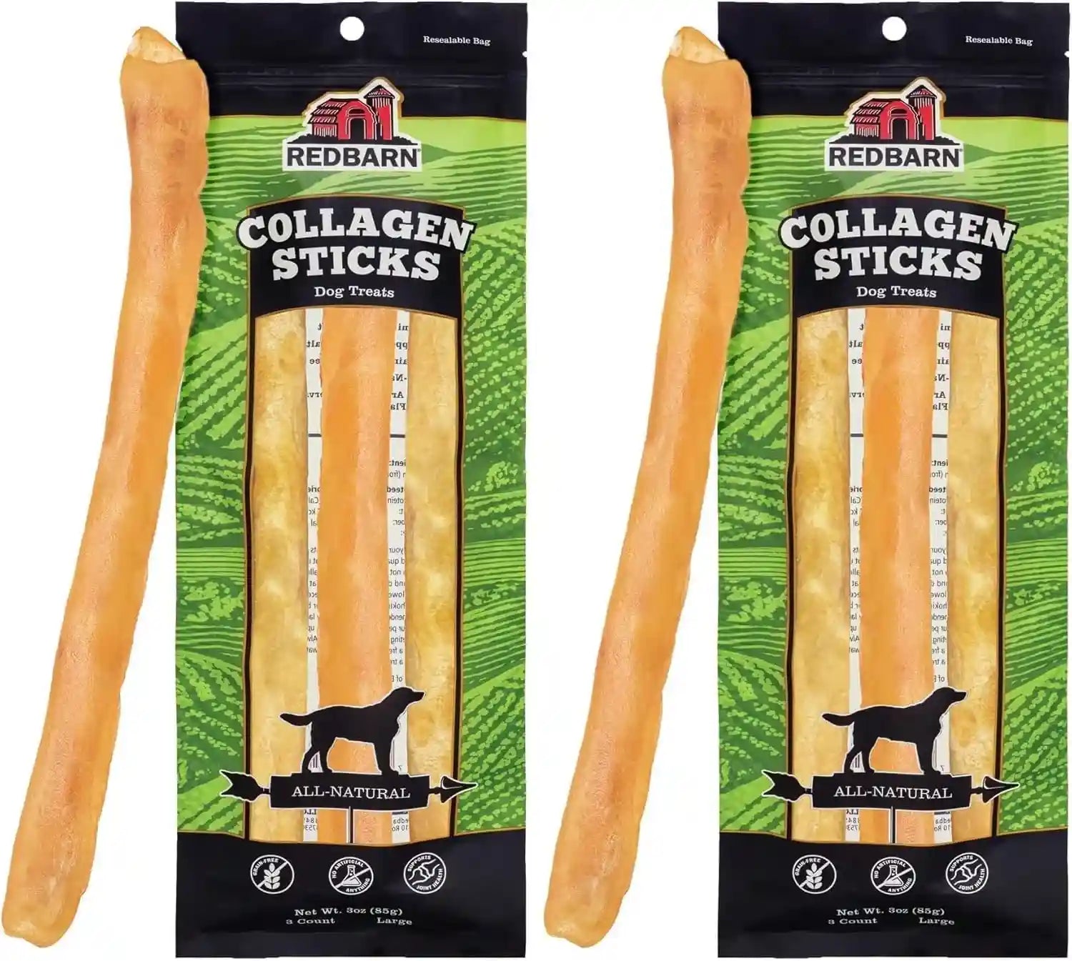 redbarn-pet-products-all-natural-large-12-beef-collagen-sticks-for-dogs-long-lasting-low-odor-alternative-to-traditional-rawhide-bully-sticks-supports-healthy-joints-skin-coat-3-pack