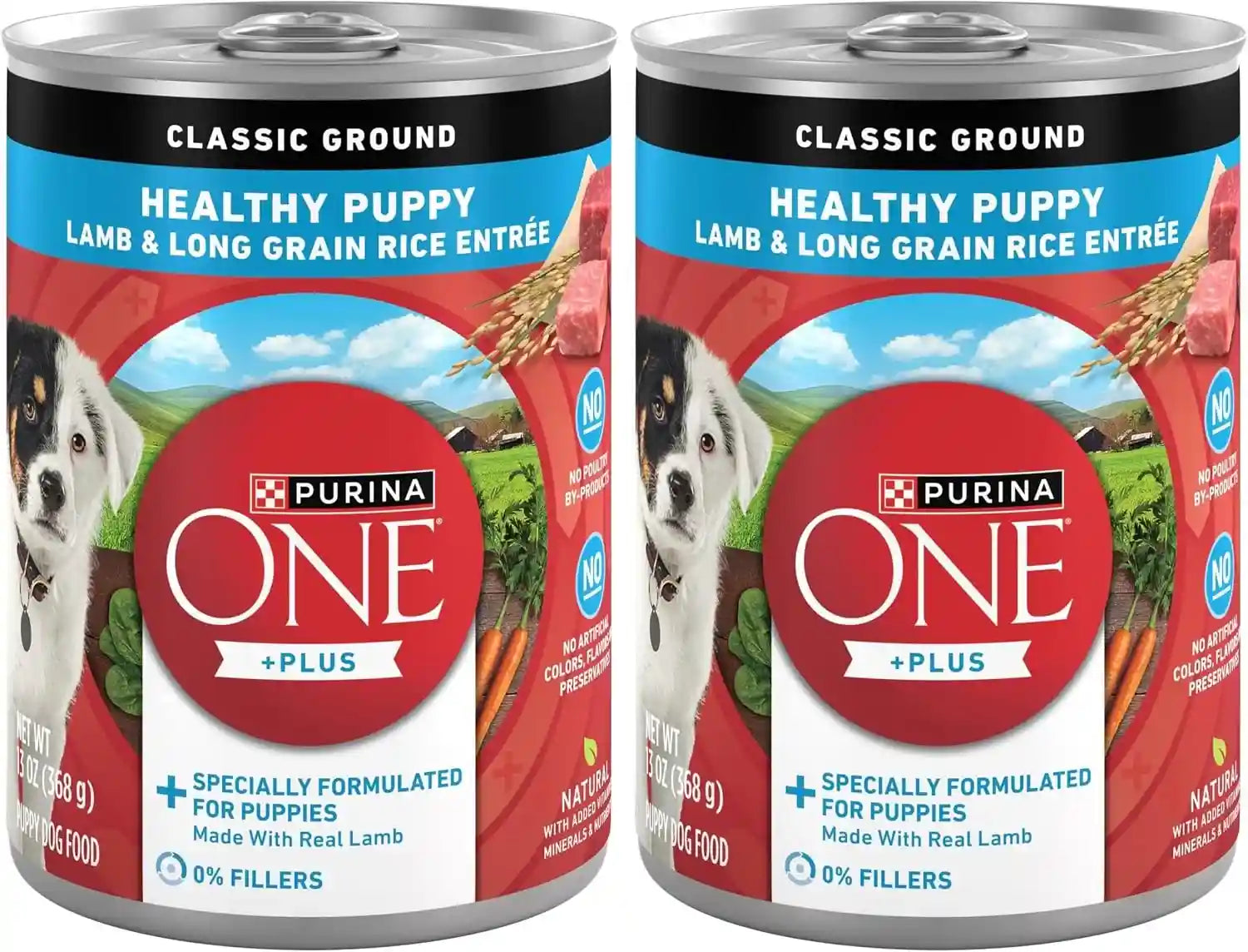 purina-one-plus-wet-puppy-food-classic-ground-healthy-puppy-lamb-and-long-grain-rice-entree-pack-of-12-13-oz-cans