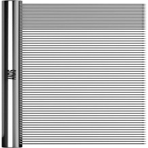 Andis 65730 Stainless-Steel Comb for Knots, Mats & Loose Hair Removal - Effective Dematting Tool, Comfortable, Lightweight, Portable & Safe for Dogs, Cats & Pets – Silver, 7-1/2-Inch4