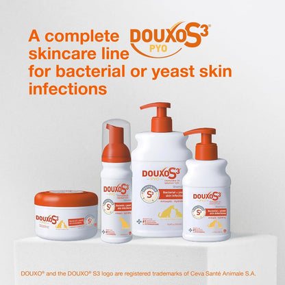 Douxo S3 PYO Medicated Dog Shampoo with 3% Chlorhexidine for Dogs – Antibacterial & Antiseptic Yeast Infection Treatment for Dogs & Cats, Clinically Proven, 6.7 Fl Oz | Antibacterial & Antiseptic Yeast Infection Treatment for Dogs & Cats, Clinically Proven, 6.7 Fl Oz8