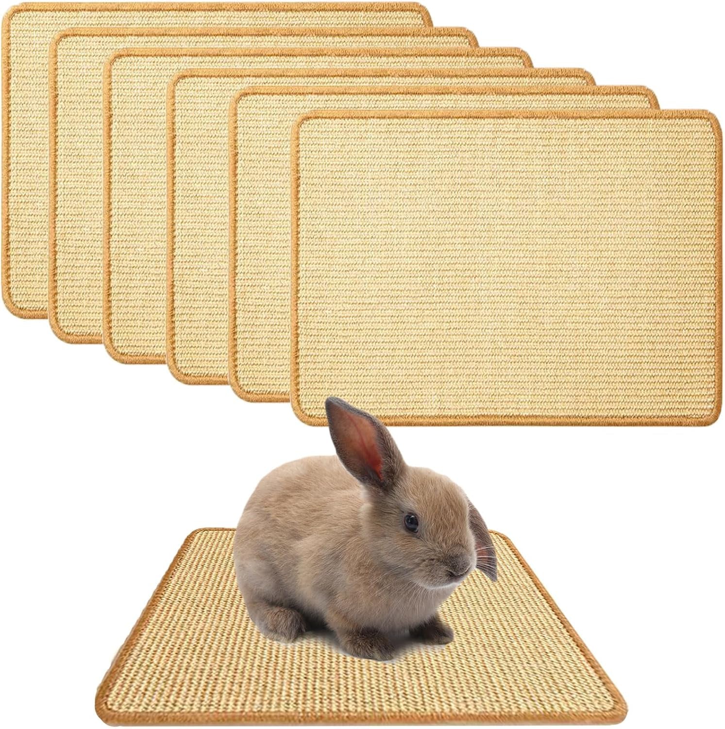 2pcs-rabbit-scratch-mat-natural-bunny-pad-claws-and-teeth-care-16x12-bunny-scratching-pad-rabbit-mats-for-cages-rabbit-mat-chew-toys-for-bunny-pet-cage-bedding-for-biting-sleeping-nesting
