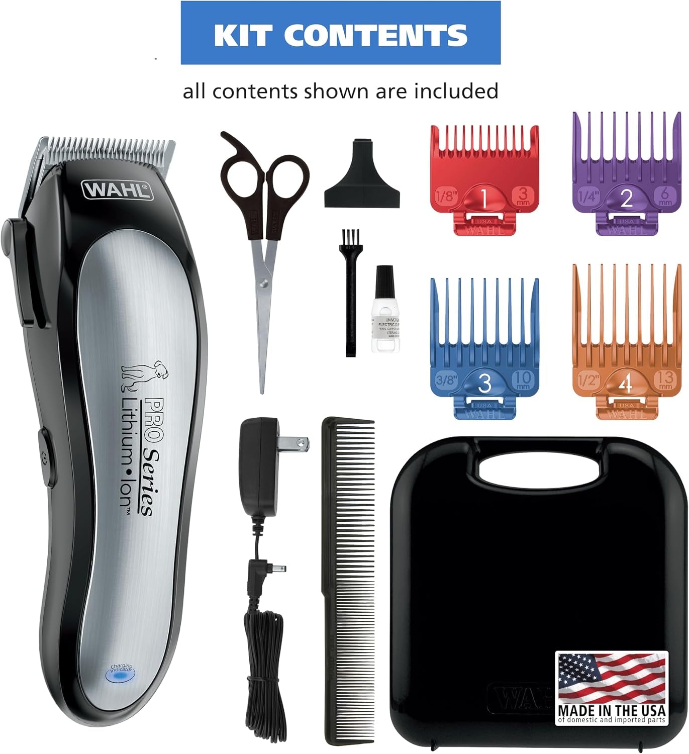 wahl-usa-lithium-ion-pro-series-cordless-animal-clippers-rechargeable-heavy-duty-electric-dog-cat-grooming-kit-for-small-large-breeds-with-thick-to-heavy-coats-model-9766-heavy-duty-electric-dog-grooming-clippers-for-at-home-haircutting-of-small-large-thick-hair-breed-dogs-cats-model-9766