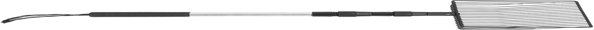 qiilu-metal-poop-scoop-extendable-cat-litter-scoop-lightweight-versatile-fine-screen-long-handle-pooper-scooper-cat-poop-sifter-pet-supplies-cats-litter-housebreaking-scoops-model-b-3-section