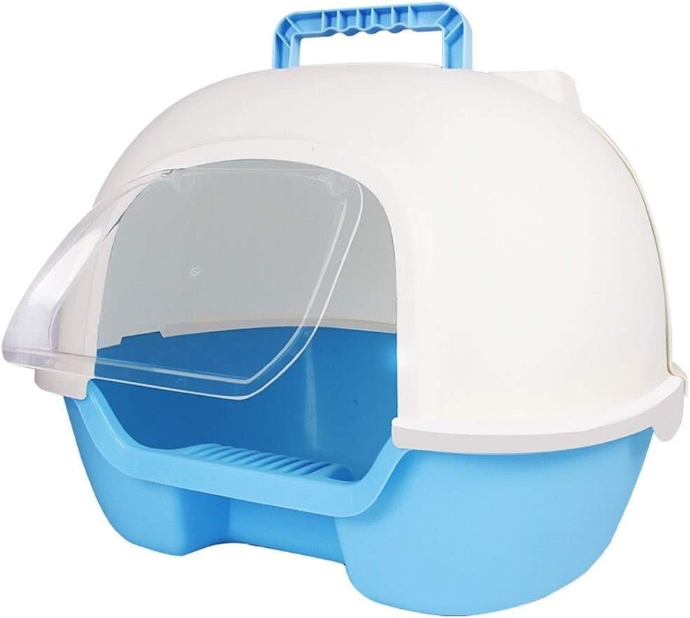 dog-potty-training-toilet-cat-litter-basin-fully-enclosed-large-toilet-closed-pet-supplies-coffee-color-double-door-spacebrown