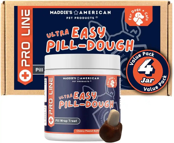 Ultra Easy Pill-Dough Treat Paste Wrap for Dogs & Cats - Forms a Custom Pocket to Hide Pet Medications - Pro Line10