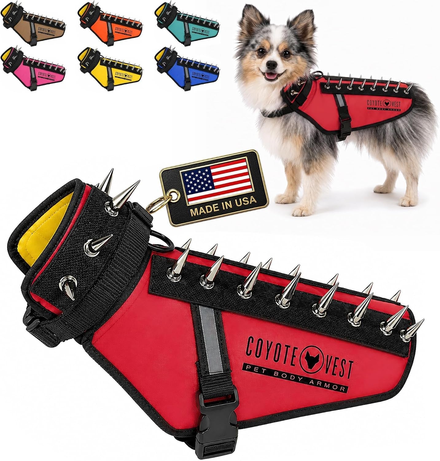 coyotevest-dog-harness-stab-resistant-coyote-vest-small-neon-pink-reflective-stab-resistant-vest-helps-protect-small-dogs-from-coyotes-aggressive-dogs-and-birds-of-prey-made-in-the-usa