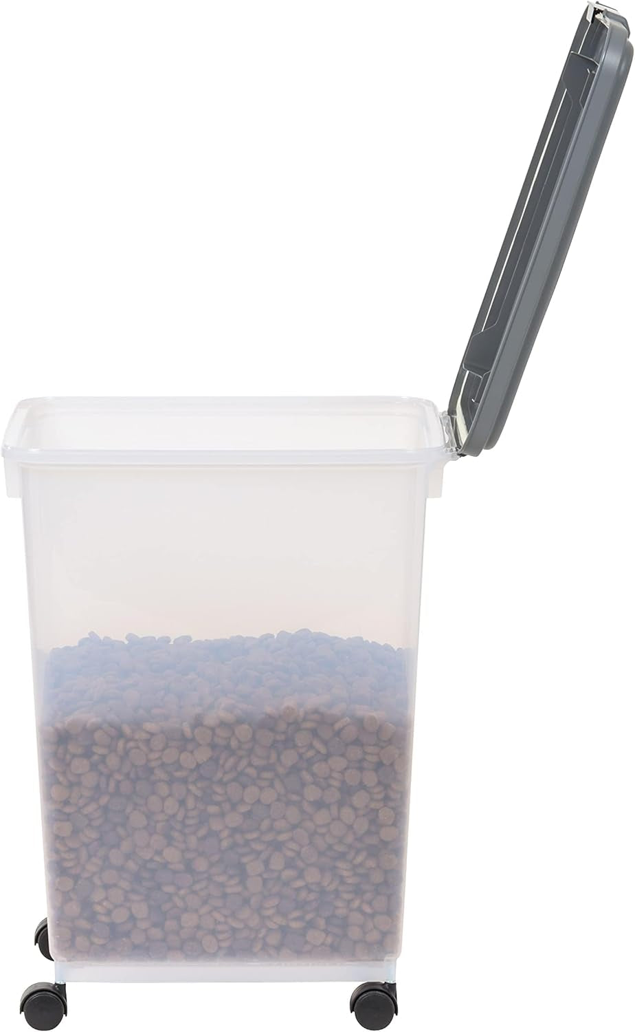amazon-basics-airtight-pet-food-storage-container-with-scoop-bpa-free-removable-wheels-69-qt-gray