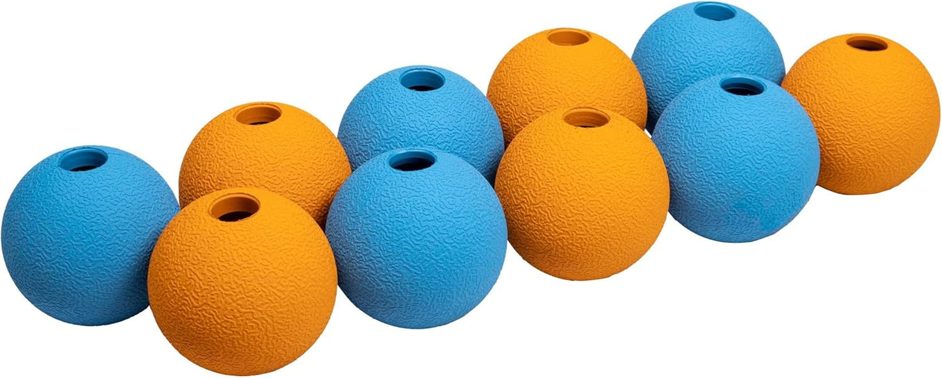 amazon-basics-interactive-bouncy-durable-rubber-dog-toy-balls-2-5-inch-multi-color-blue-orange-pack-of-10