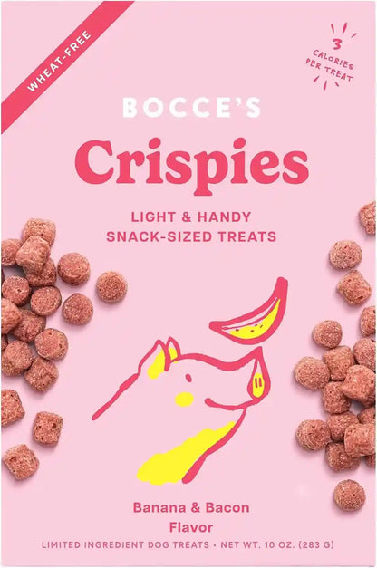 Bocce'S Bakery PB + Blueberry Crispies Low-Calorie Wheat-Free Dog Treats, 10 Oz8