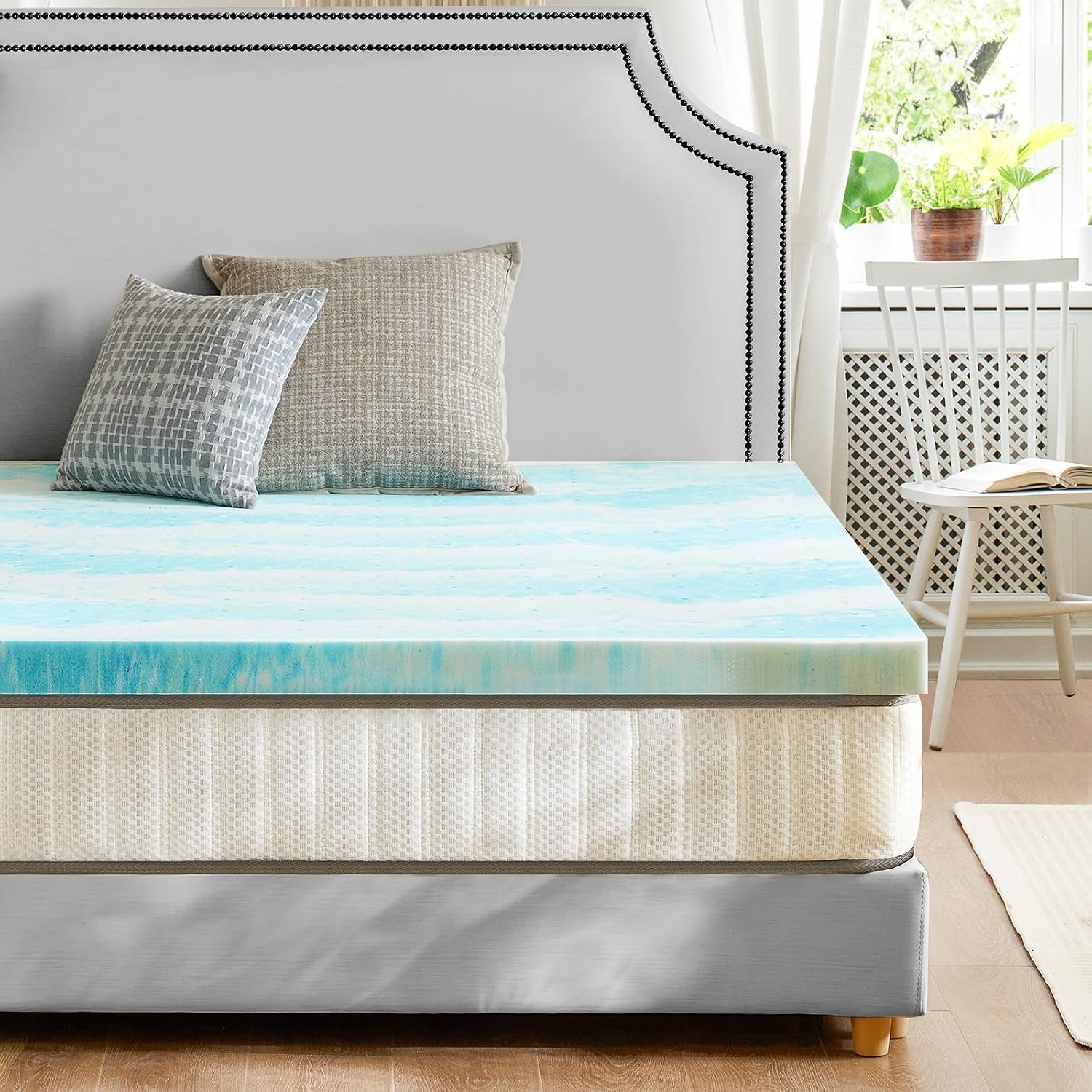 memory-foam-mattress-topper-full-size-3-inch-cooling-pad-cooling-gel-infused-ventilated-breathable-toppers-pad-rv-camper-sofa-bed-use-blue