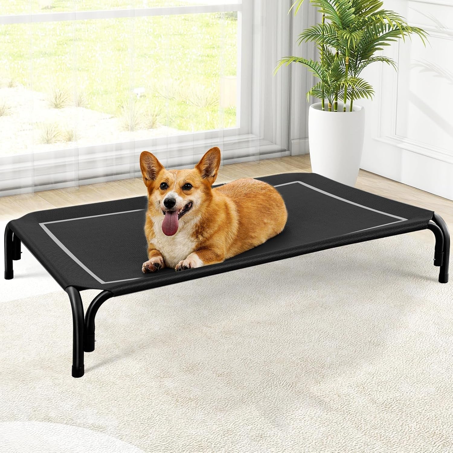 czpalo-outdoor-elevated-dog-bed-for-large-sized-dogs-no-tool-assembly-raised-design-promotes-airflow-tool-free-assembly-easy-to-clean-mesh-portable-with-anti-skid-feet-indoor-outdoor-use